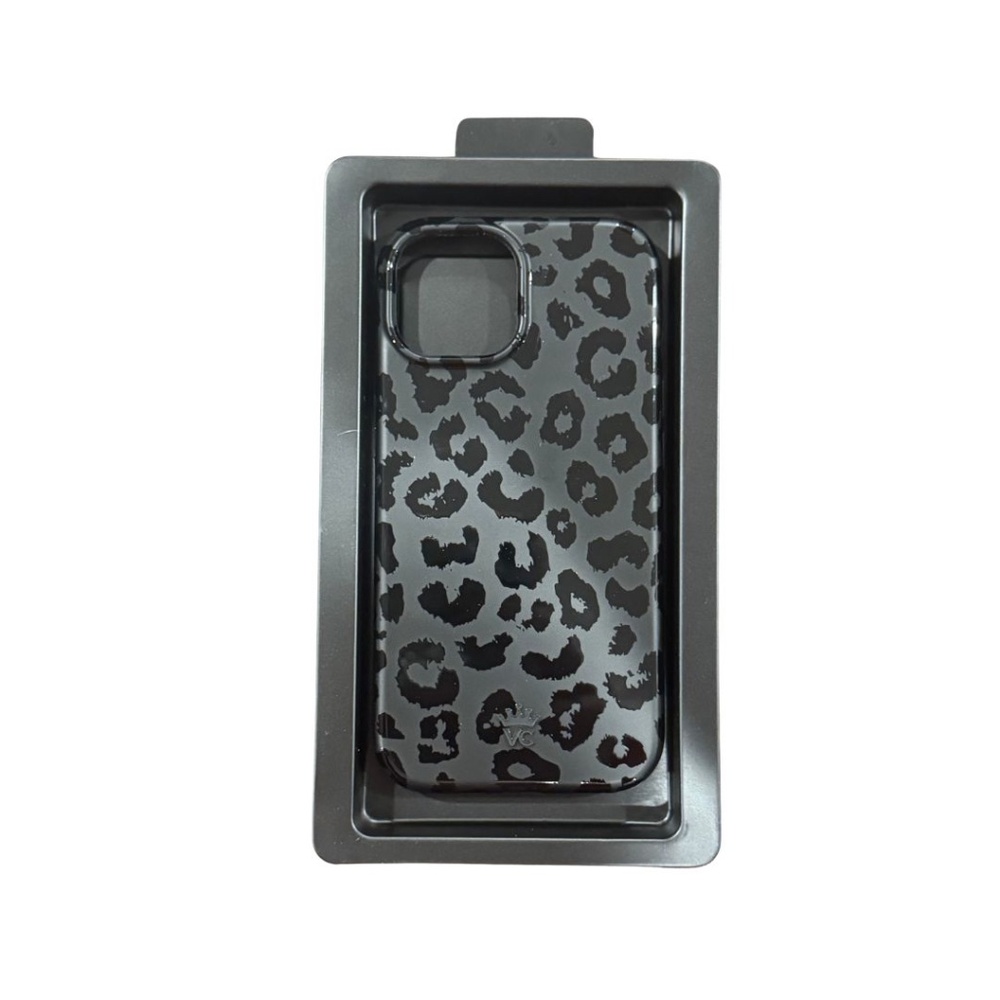 VELVET CAVIAR Black Leopard Cheetah Print Phone Case
